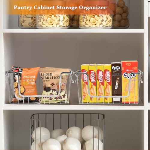 Orgneas Stacking Freezer Organizer Bins for 5.0Cu.Ft Chest Freezer, Set of 4 D127