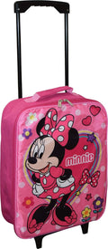 Group Ruz Junior Minnie Mouse 15" Collapsible Wheeled Pilot Case - Rolling Luggage