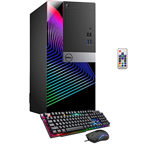 Dell OptiPlex 3040 Tower Gaming Desktop PC, Intel Core i7, RX 550 4GB, 16GB RAM, 1TB SSD, Windows 10 Pro (Renewed) T965382
