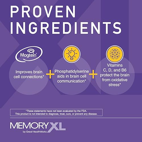 OmegaXL Joint Support Supplement 60 Count & MemoryXL Brain Supplement Cranberry Lemon 30 Pack B4440