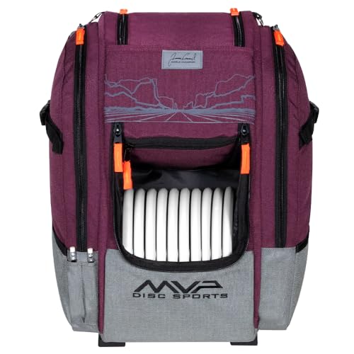 MVP Disc Sports James Conrad Voyager Series Backpack Disc Golf Bag (Choose Your Color and Size)