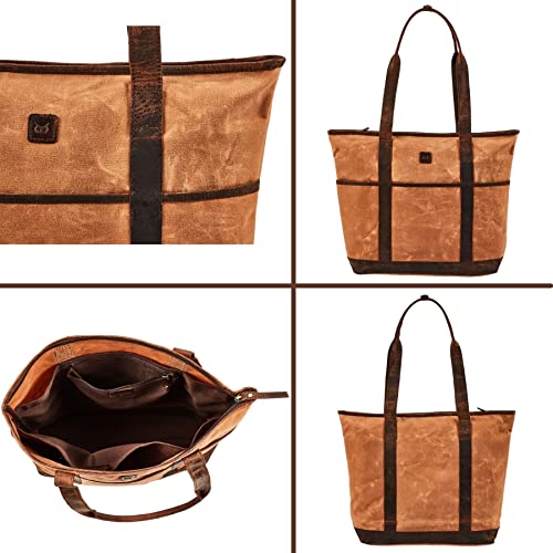 Wise Owl Accessories Women's Real Leather Shoulder Handbag R14129