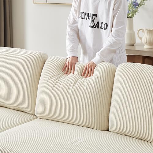 L-Shaped Pull Out Sleep Sofabed with Storage Chaise, Chenille Upholstered X30892