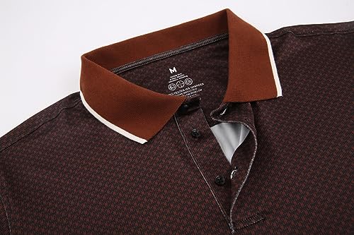 Alex Vando Men's Short Sleeve Regular Fit Polo Shirt T759