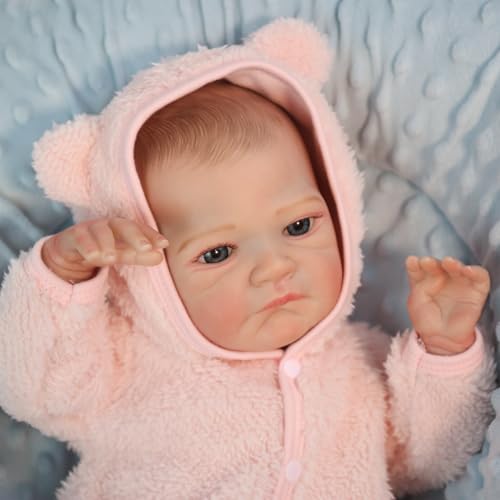 WOOROY Realistic Reborn Baby Doll 20 Inch Weighted Soft Body Girl B275211
