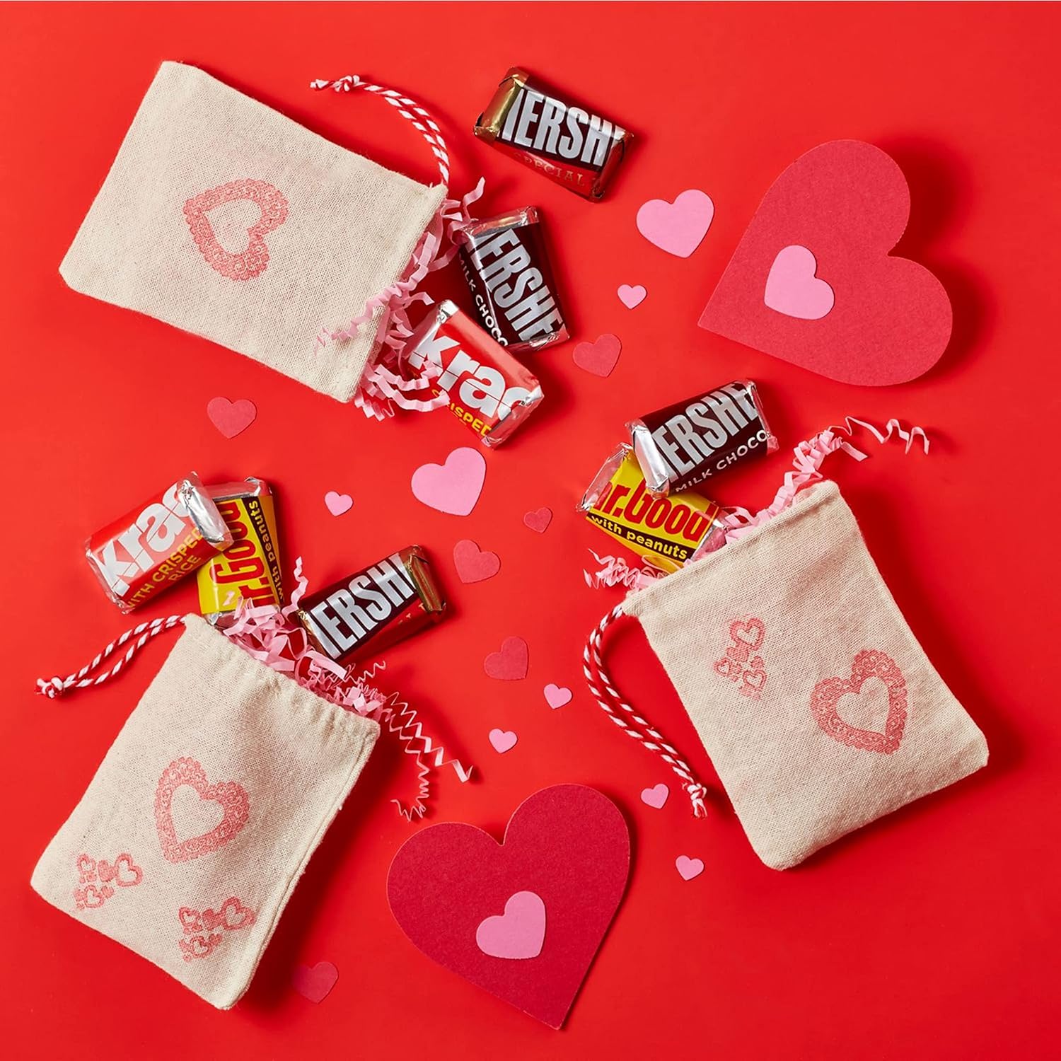 HERSHEY'S Miniatures Assorted Chocolate Candy, 35.9 oz Party Bag (Pack of 2) X3837