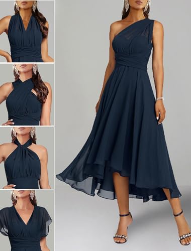 Chiffon Convertible Mother of the Bride Dress D82510
