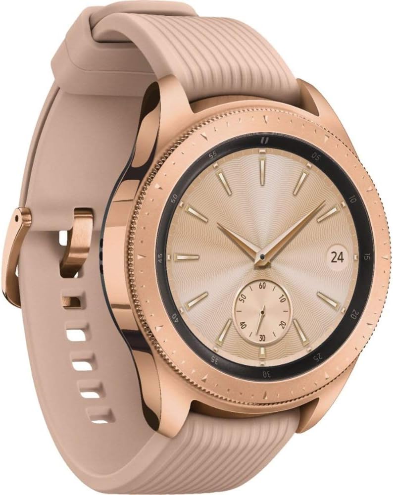 Samsung Galaxy Watch 42mm Smartwatch Bluetooth SM-R810 Rose Gold A85697
