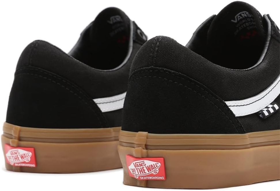 Vans Men's Skate Old Skool Sneaker, Black/Gum, Size 12 Q597559