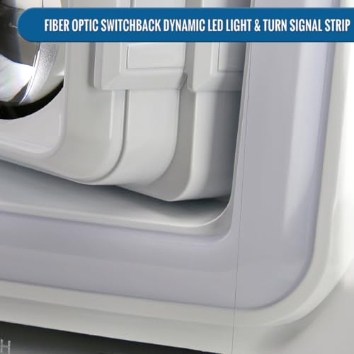 2011-2016 Ford Super Duty Dual Projector Headlights LED Sequential Turn Signals Pair Black B630412