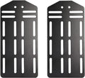 Kings Brand Furniture - Set of 2 Bed Frame Brackets Adapter for Headboard, Heavy Duty Bed Modification Plate, Headboard Attachment Bracket with Hardware