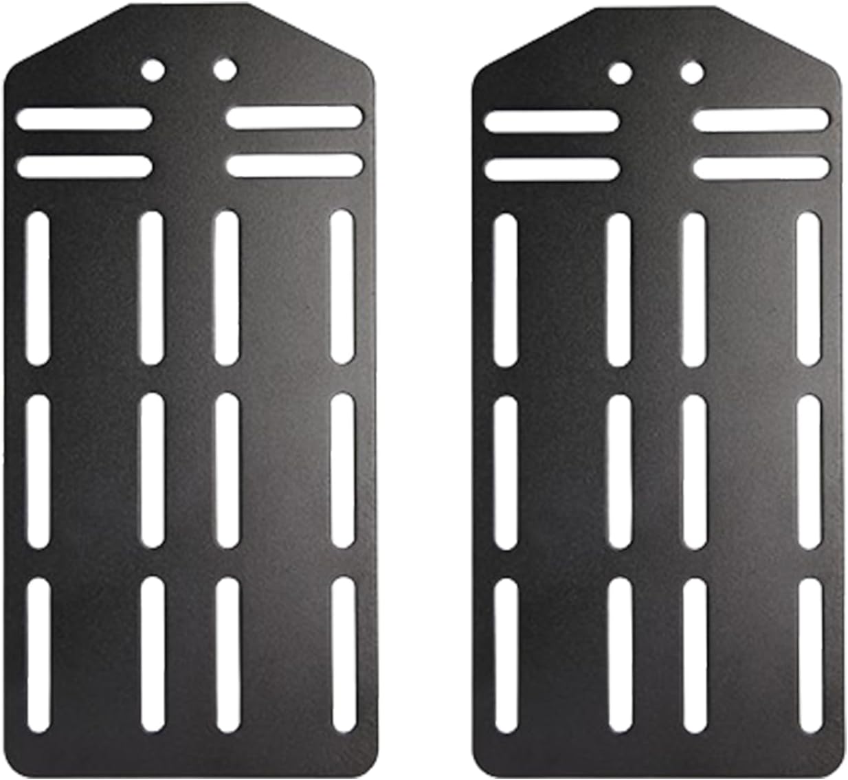 Kings Brand Furniture - Set of 2 Bed Frame Brackets Adapter for Headboard, Heavy Duty Bed Modification Plate, Headboard Attachment Bracket with Hardware