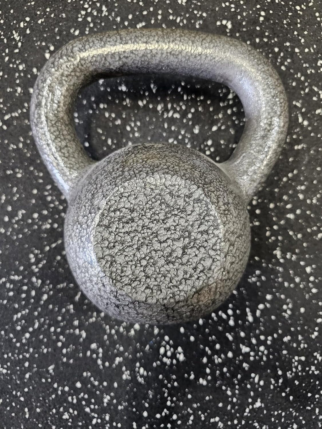 Cast Iron Kettlebell 20 lb Hammertone Gray Y9191