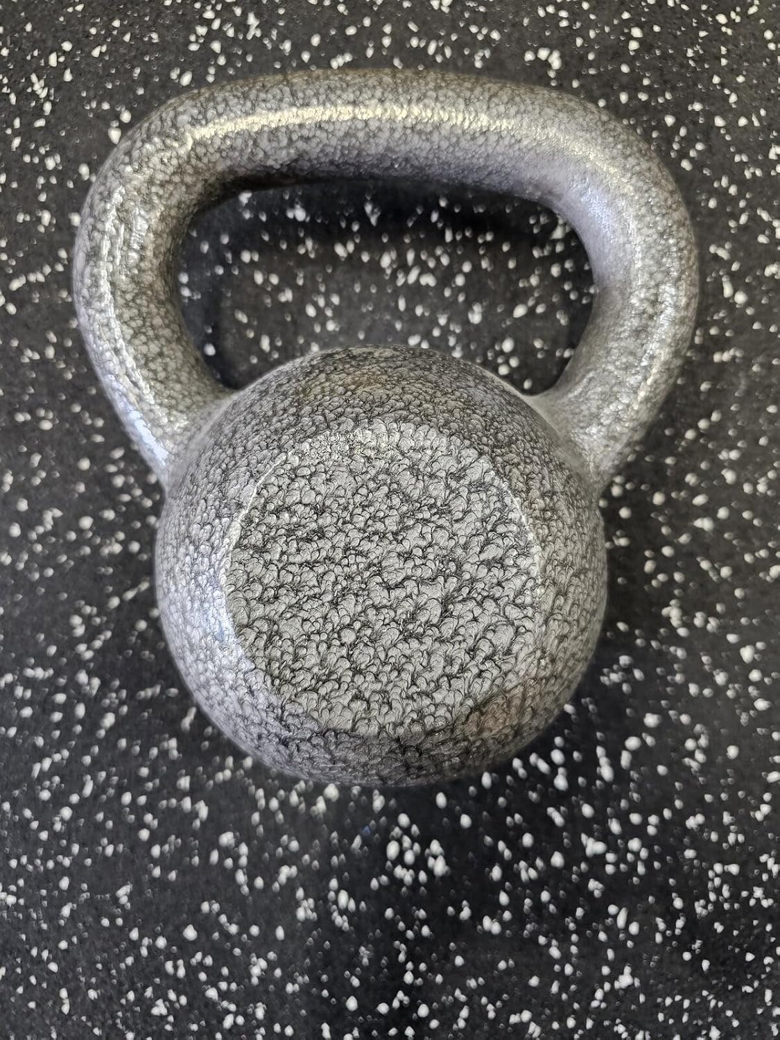 Cast Iron Kettlebell 20 lb Hammertone Gray Y9191