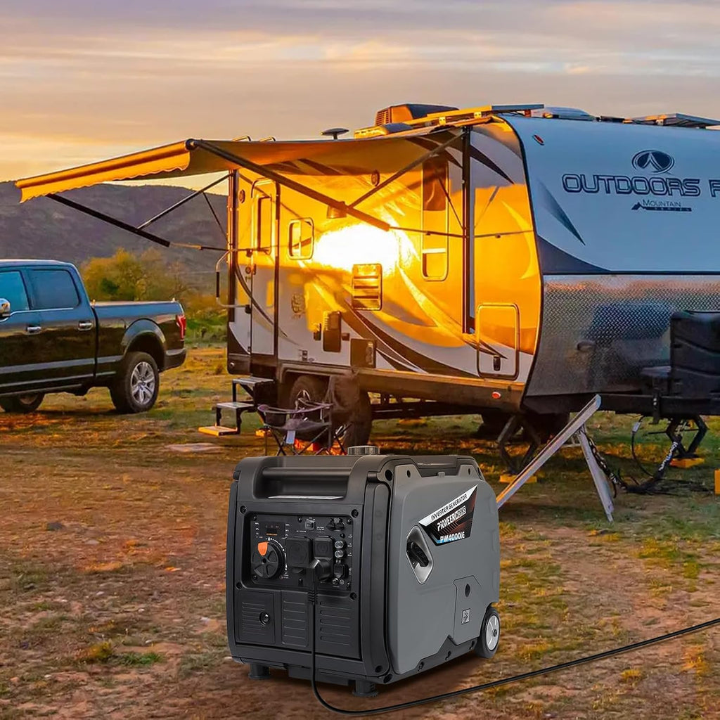 Portable Power Station 4000W Inverter Generator, 120V AC Outlet T403