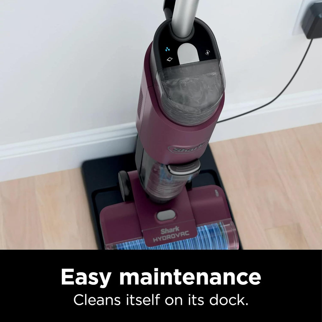 SHARK WD100 HydroVac 3-in-1 Vacuum, Mop & Self-Cleaning Corded System (Renewed) P8763