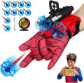 Spider Web Shooter - Superhero Wrist Toy with Gloves, Educational Funny Playset for Kids