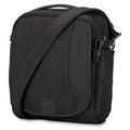 Pacsafe unisex adult 7 Liter Crossbody / - Fits Inch Tablet for Women & Men Metrosafe LS200 Anti Theft Shoulder Bag Color Black 30420100, Black, One Size US