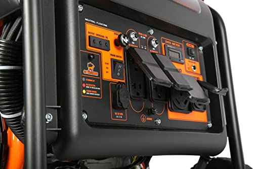 WEN GN875iX 8750-Watt Open Frame Inverter Generator with CO Shutdown Sensor N206