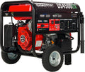 DS4850EH Dual Fuel Portable Generator-4850 Watt Gas or Propane Powered Electric Start-Camping & RV Ready, 50 State Approved, Red/Black