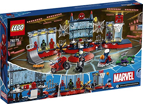 LEGO Marvel Spider-Man Attack on The Spider Lair 76175 Building Toy D13923