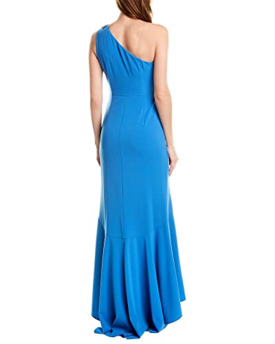 Adrianna Papell Women's One Shoulder Crepe Gown T294046