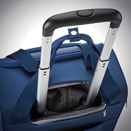 Samsonite Underseat Carry-On Spinner with USB Port, Purple A469