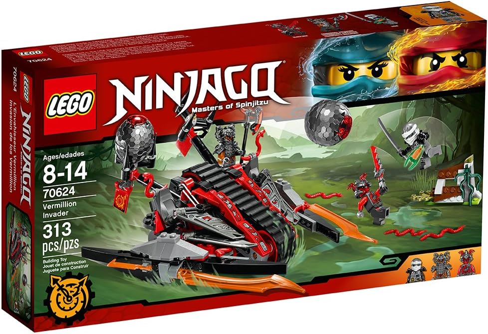 LEGO NINJAGO Vermillion Invader 70624 Building Toy J356