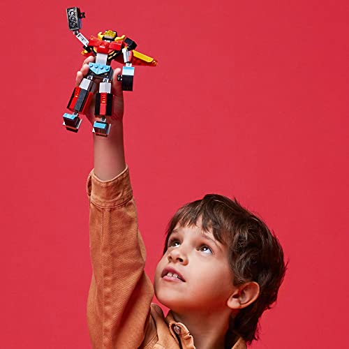 LEGO Creator 3 in 1 Super Robot Building Kit, Toy Robot or Dragon or Jet Plane, Gift for Kids Age 7+ P928183
