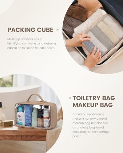 LOVEVOOK Travel Duffle Bag for Women with Shoe Compartment, 42L Carry On Overnight Bag V703
