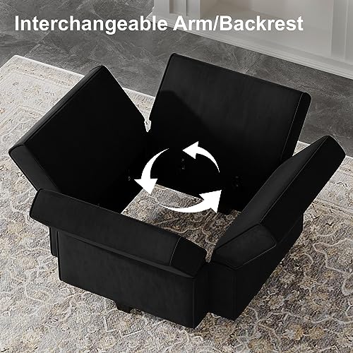 Belffin Oversized Modular Sectional Sofa with Double Chaises and Storage F17277