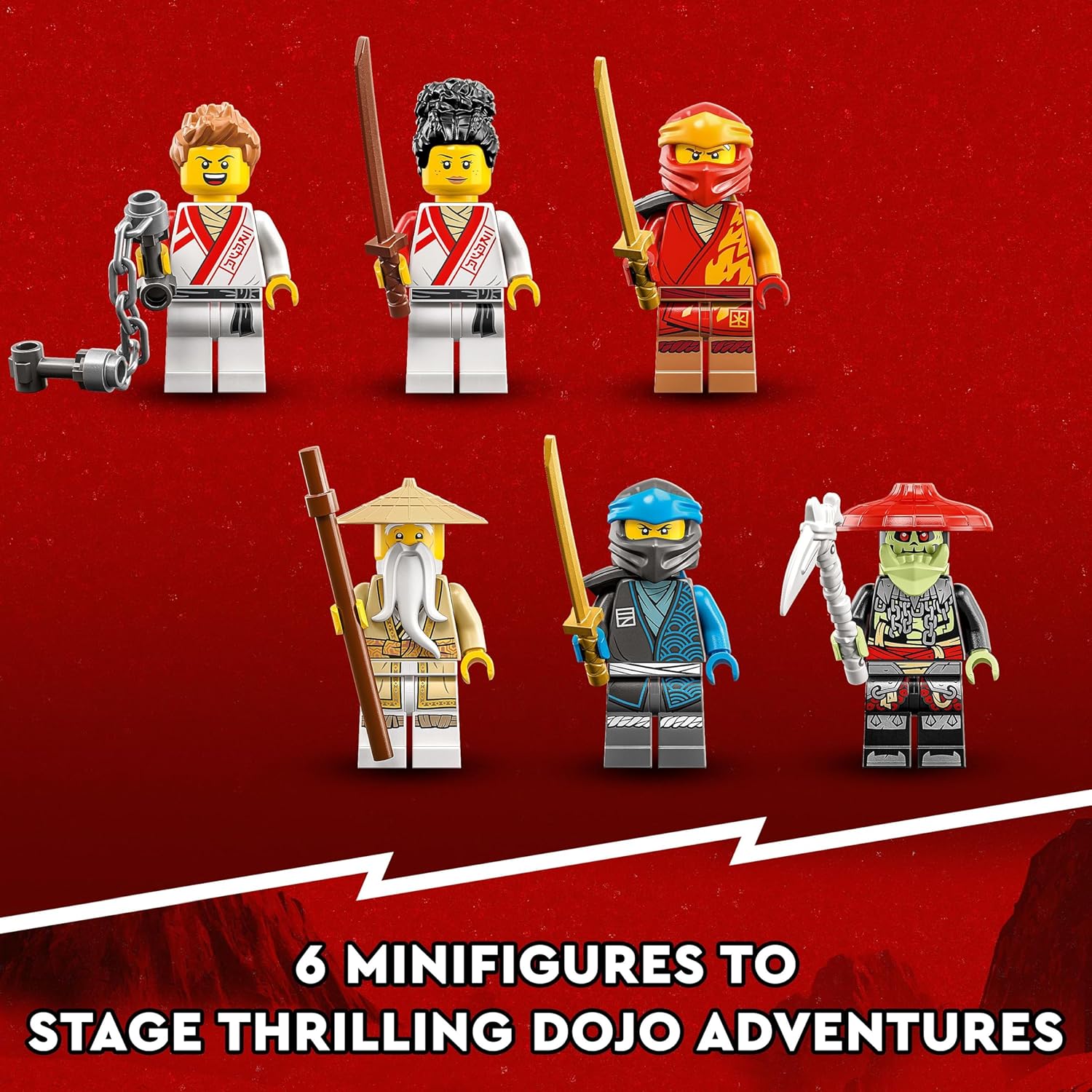LEGO NINJAGO Creative Ninja Brick Box 71787 Toy Storage Building Set for Kids 5+ W4451