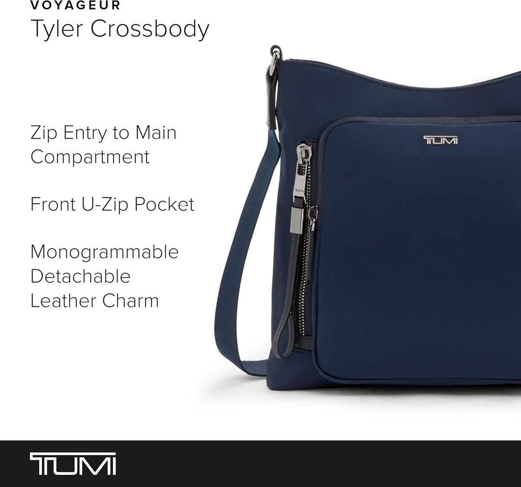 TUMI Voyageur Tyler Crossbody Nylon Bag Indigo O695574