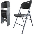 Folding Plastic Chair 450 lb Capacity White 4-Pack S700534