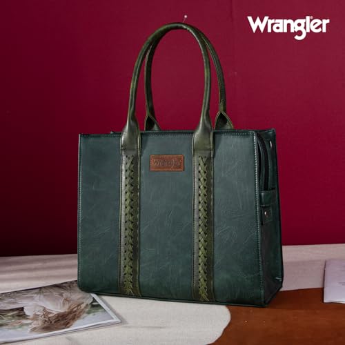Wrangler Women's Crossbody Satchel Purse with Adjustable Strap H783