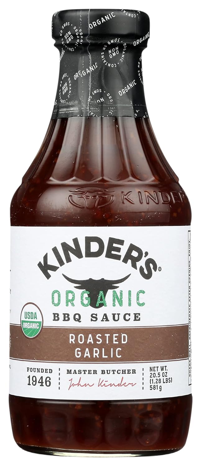 KINDERS SAUCE BBQ RSTD GRLC ORG
