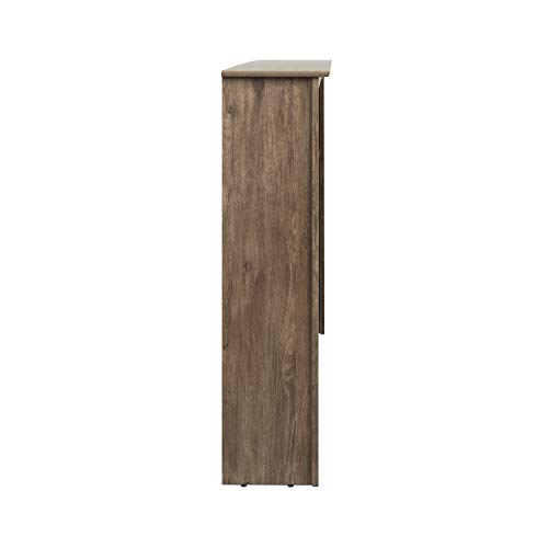 Prepac King Bookcase Headboard, Black A905