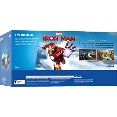 Sony Playstation VR Marvel's Iron Man Bundle White for PS4 PS5 Q42851