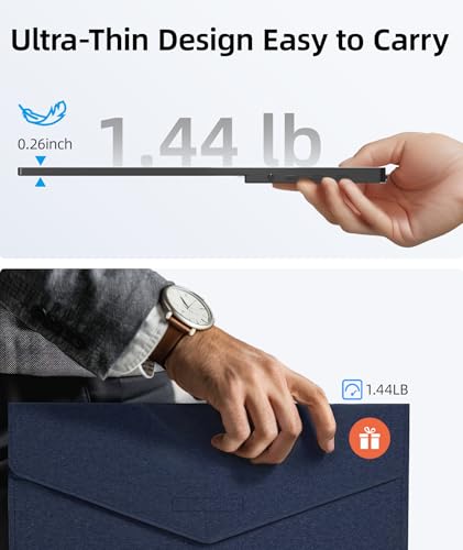 Portable Monitor 15.6 Inch FHD IPS USB C Laptop Screen Extender Q4122