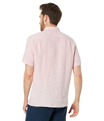 Lacoste Men's Short Sleeve Linen Shirt B432