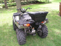 12V 80 Pound Capacity Broadcast Seed & Fertilizer Spreader With Back Or Front Mounting And Rain Protector For ATV, UTV, Or Utility Tractor