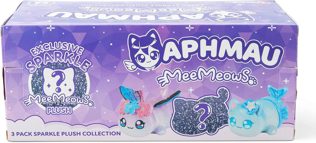 Aphmau MeeMeow Plush Sparkle Collection 3-Pack O69231