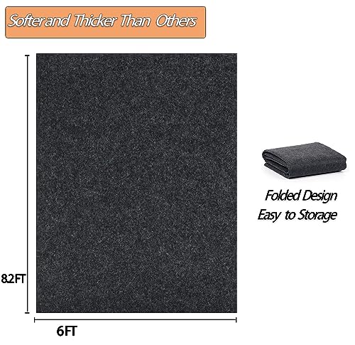 Outdoor Storage Shed Mat 10.2x8.2 FT Waterproof Anti-Slip I6495