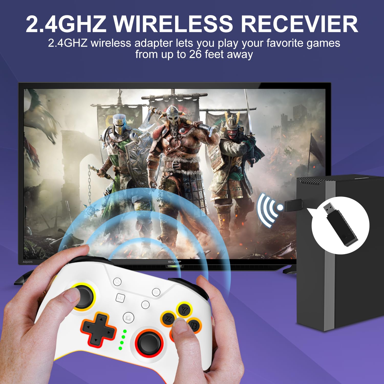 Xbox One Controller Wireless with RGB LED Light for Xbox Series X/S A431