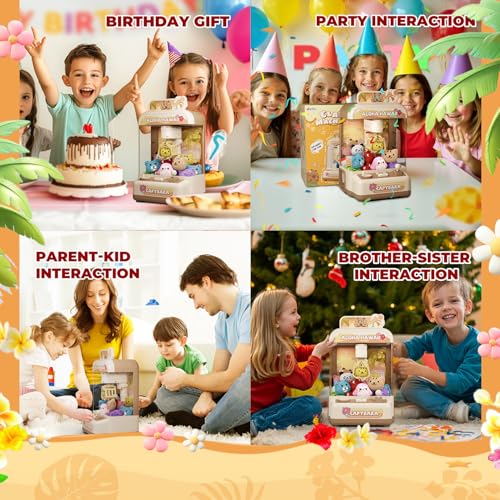 Mini Claw Machine for Kids, Capybara Vending Machine Toy, Birthday Gift for Age 3+ V1455