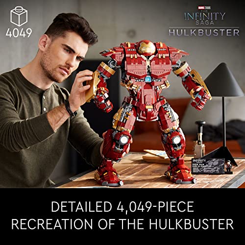 LEGO Marvel Hulkbuster 76210 Building Set with Minifigure, Ages 18+ F6588