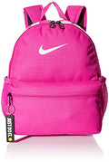 Nike Brasilia "just Do It" Backpack (mini), Black/Black/(Glossy White), Misc