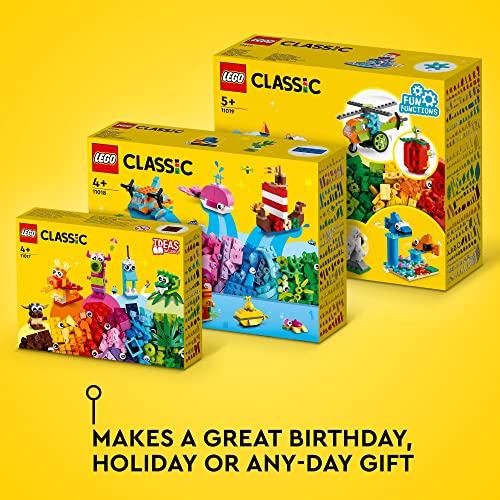 LEGO Classic Creative Ocean Fun 11018 Building Toy Set for Kids Ages 4+ Y180550