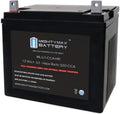 Mighty Max Battery ML-U1-CCAHR 12V 320CCA Battery for Clipper 7224G FrontCut Lawn Mower