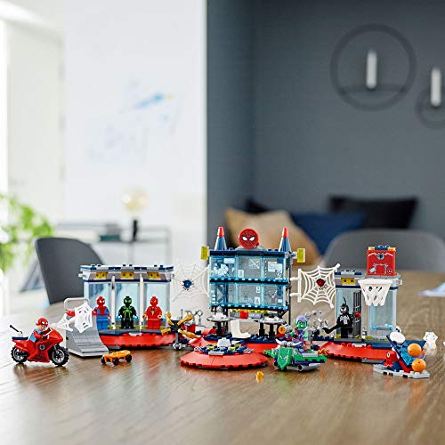 LEGO Marvel Spider-Man Attack on The Spider Lair 76175 Building Toy D13923